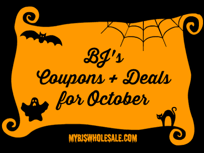 BJs Coupons and Deals for October 2014