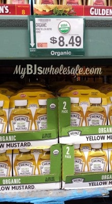 heinz organic mustard