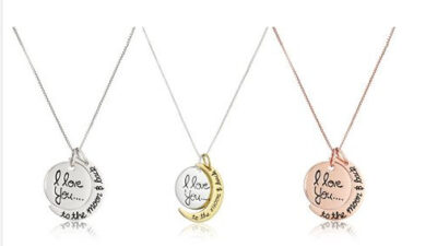 amazon necklace i love you sterling silver 60% off