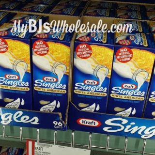 kraft singles cheese deal at Bjs wholesale club