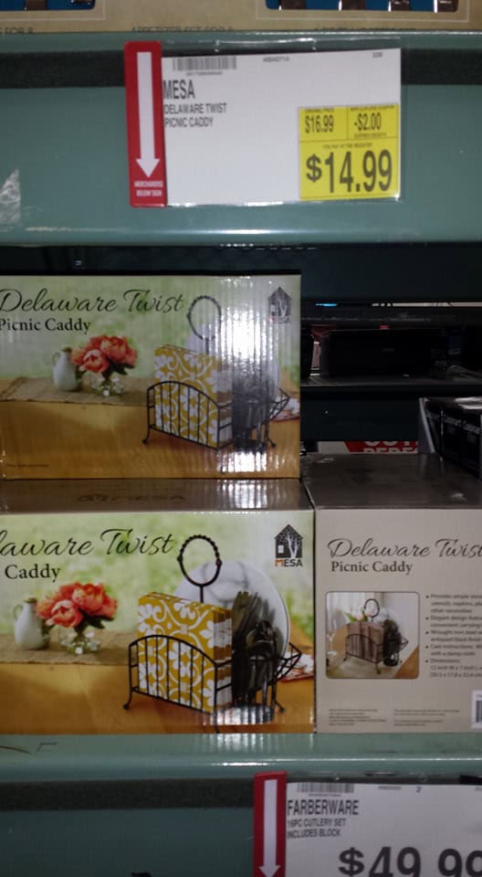 picnic set at BJs wholesale club deal