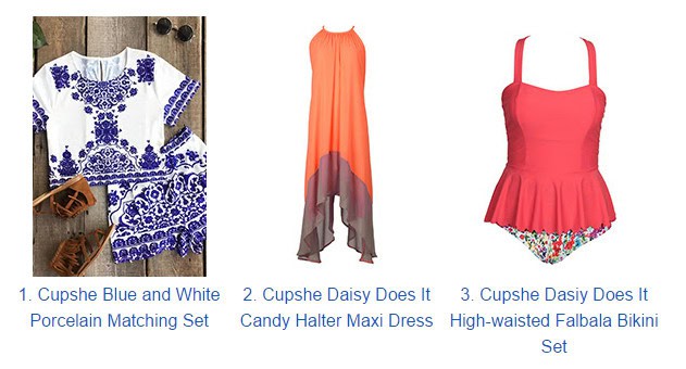 cupshe items 60% off plus free shipping
