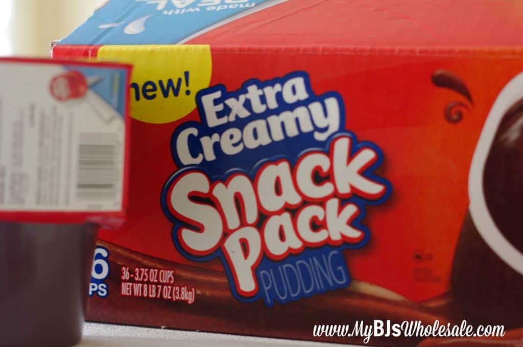 Hunts snack pack pudding deal at BJs