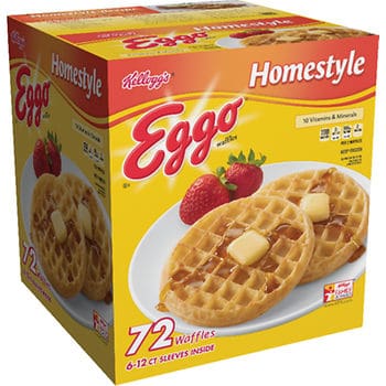 eggo waffles at BJs