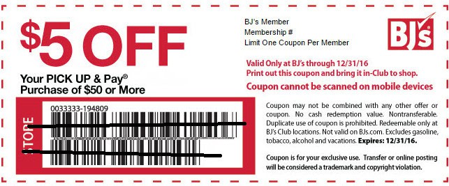 Pick Up & Pay Purchase Coupon Pick Up & Pay Purchase Coupon