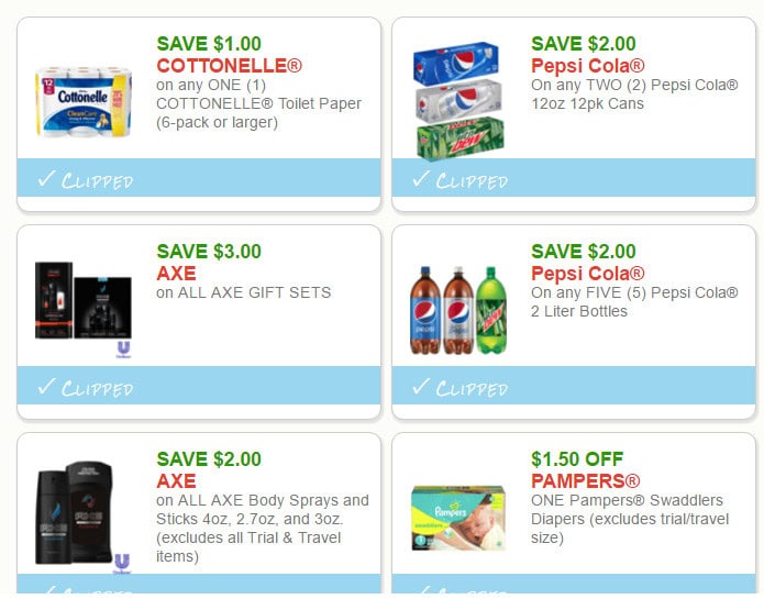 coupons