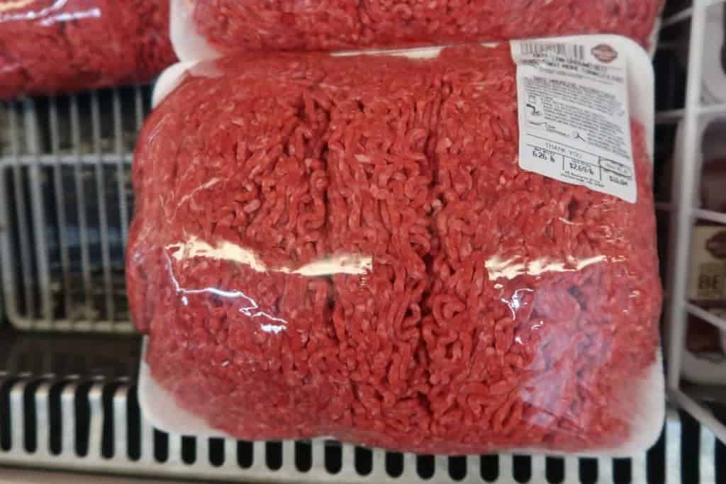 ground beef at bjs