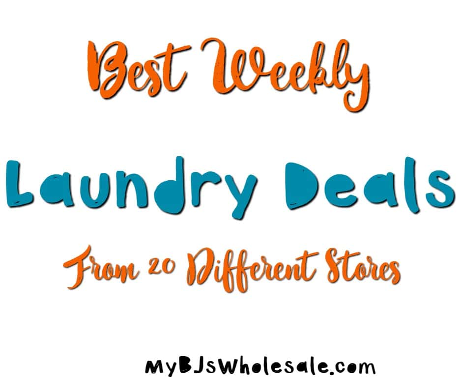 laundry deals from 20 different stores