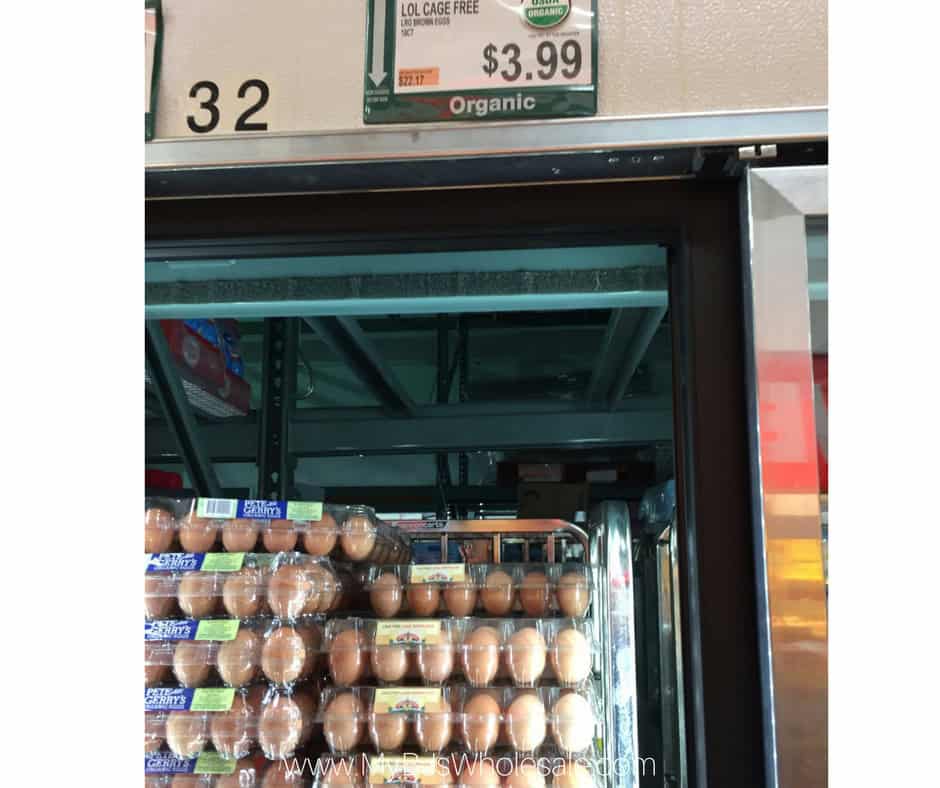 land o lakes organic brown eggs at BJs