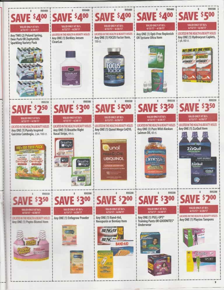 BJ s Front Of Club Coupon Matchups Door Flyer 6 13 6 28 