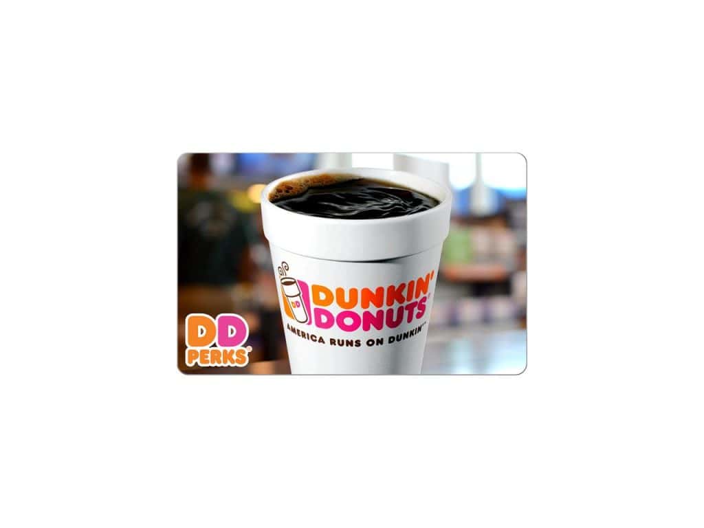 dunkin donuts gift card deal