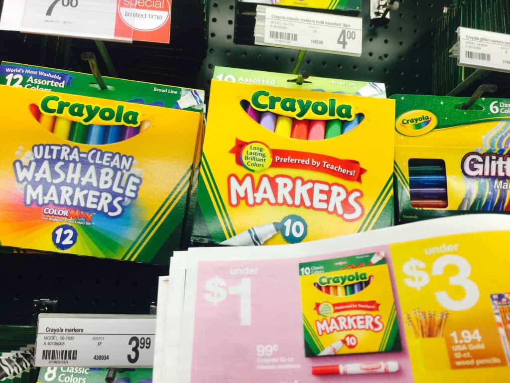 crayola markers deal at staples