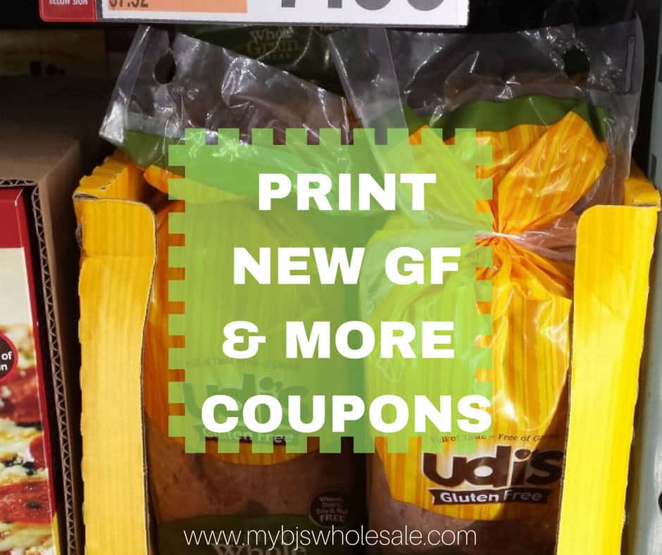 Print New Rare Coupons, Udi's, Glutino, Green Giant &amp; More | MyBJsWholesale