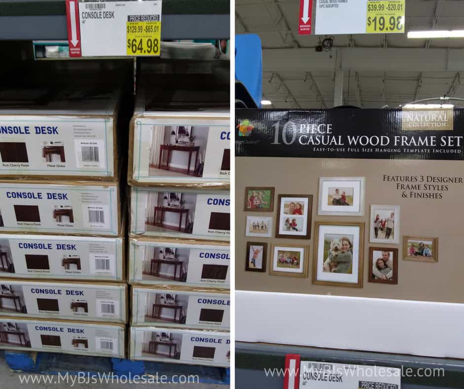 BJs wholesale club clearance markdowns for September