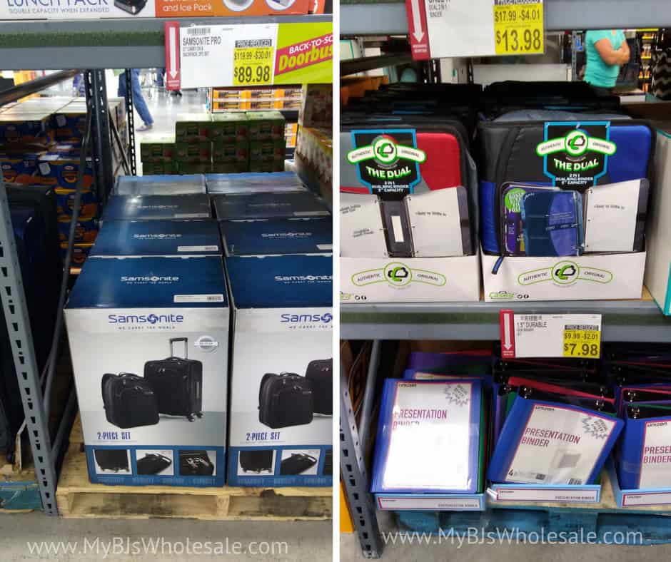BJs wholesale club clearance markdowns for September