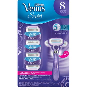 venus swirl razor price at BJs plus coupon