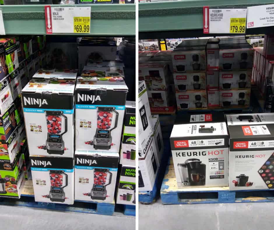 Coffee markdowns and blenders at BJs Wholesale club