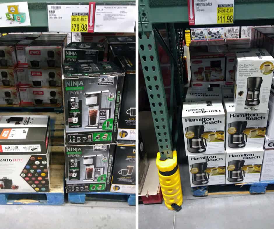 bjs marked down coffee items