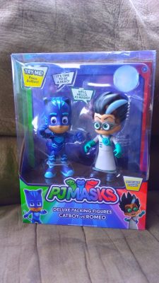 win a set of Pj Masks talking figurines