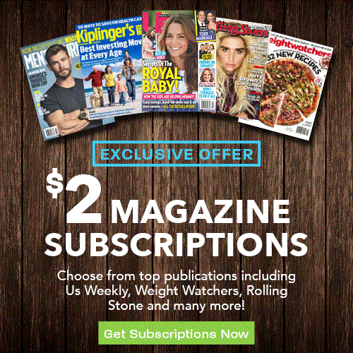 Cheap Gift Idea $2 Magazine Subscriptions | My BJs ...