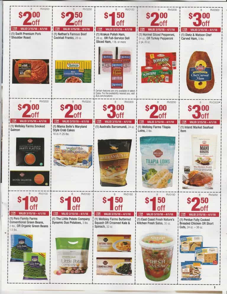 BJ's Front of Club Coupon Matchups Thru 4/1 | MyBJsWholesale