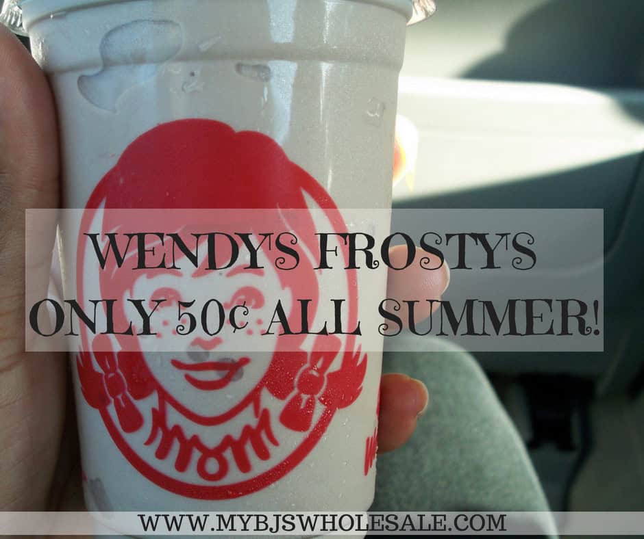 cheap frostys at wendys