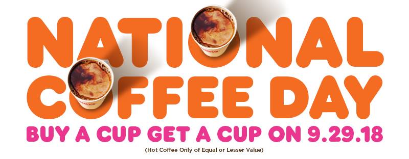 Dunkin-Donuts-B1G1 Dunkin Donuts Coffee