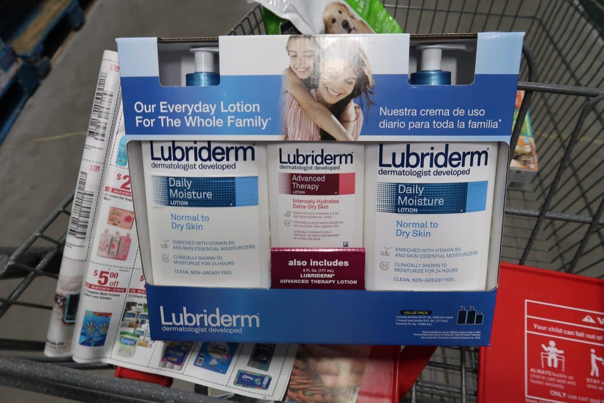 lubriderm lotion bjs wholesale club price