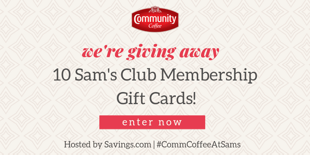 Giveaway! Enter to win $45 Sam's Club Gift Cards! ( 10 ...