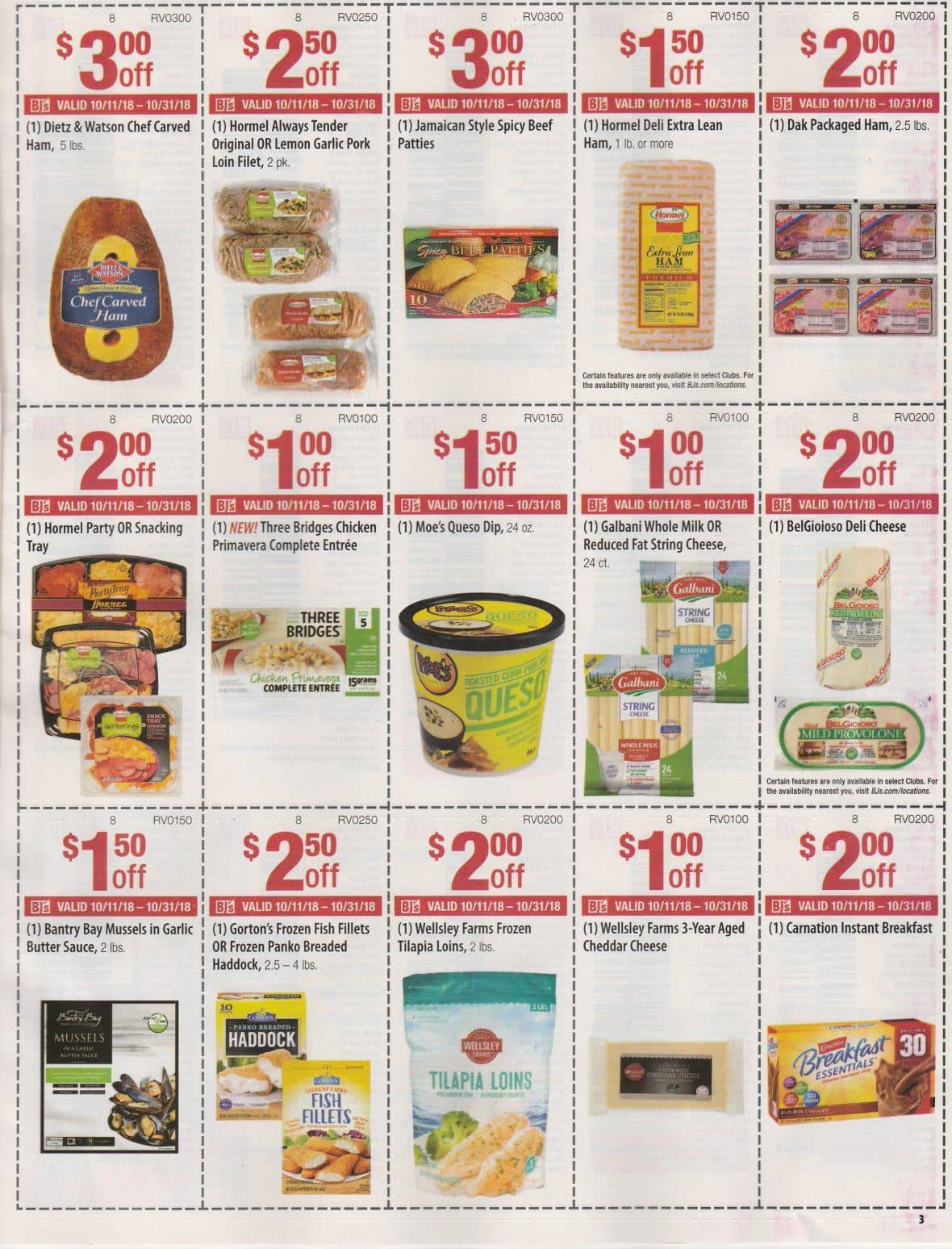 BJs Coupon Book In Club Front Entrance Scan &amp; Matchups | 10/31 ...
