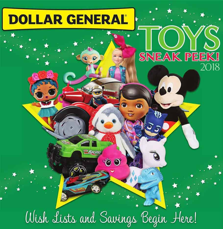 dollar general toy book 2018