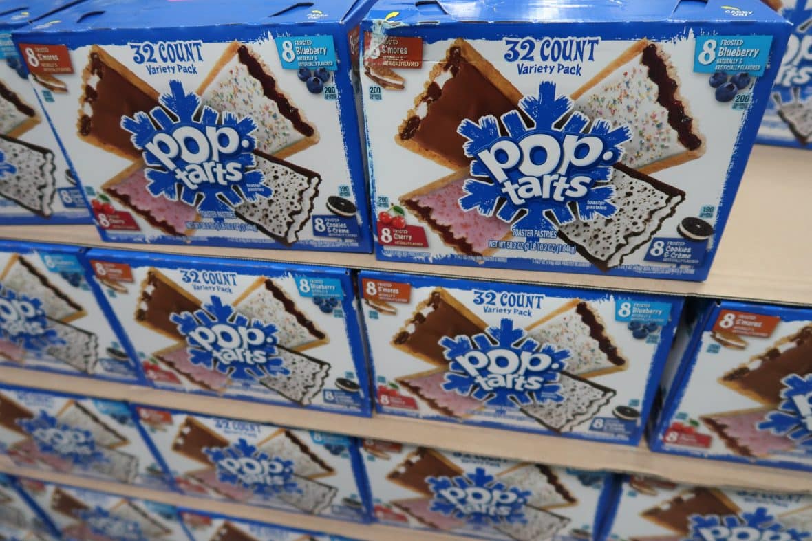 kellogg's pop tarts flavors at BJs