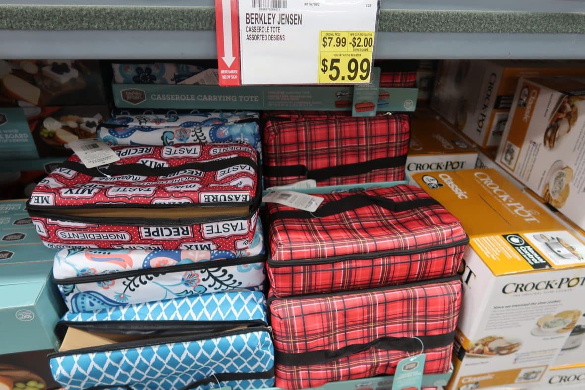 casserole tote