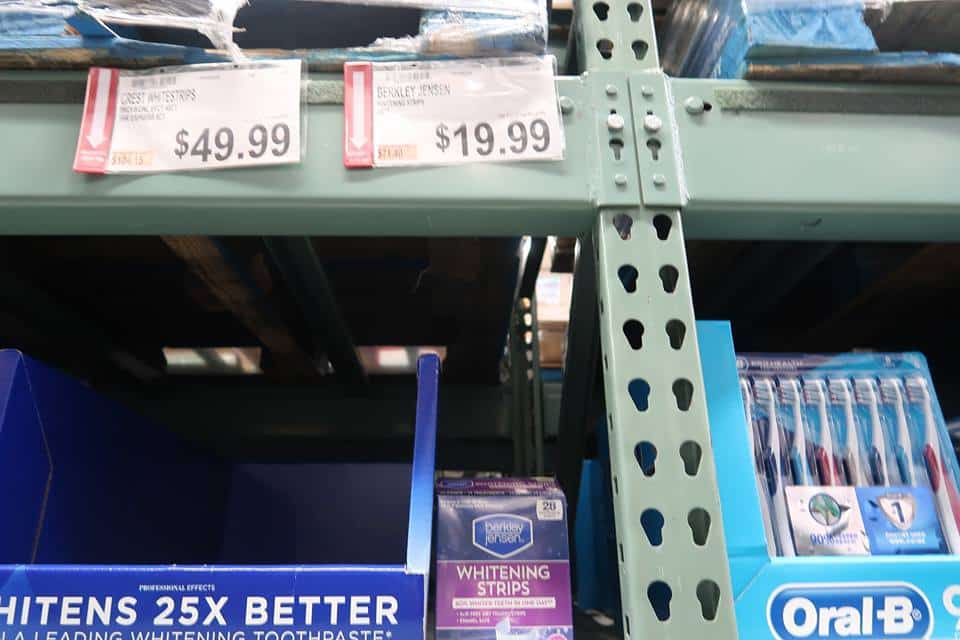Whitening Strips 28 ct BJs Berkley Jensen Whitening Strips
