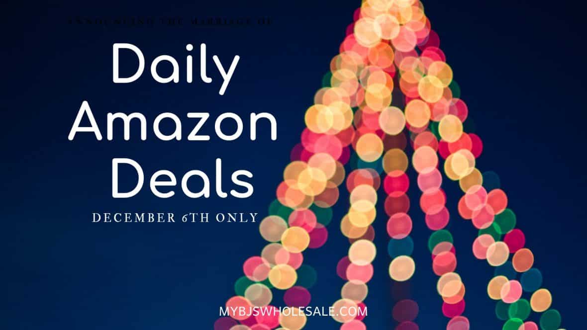 Daily Amazon Deals 12/6