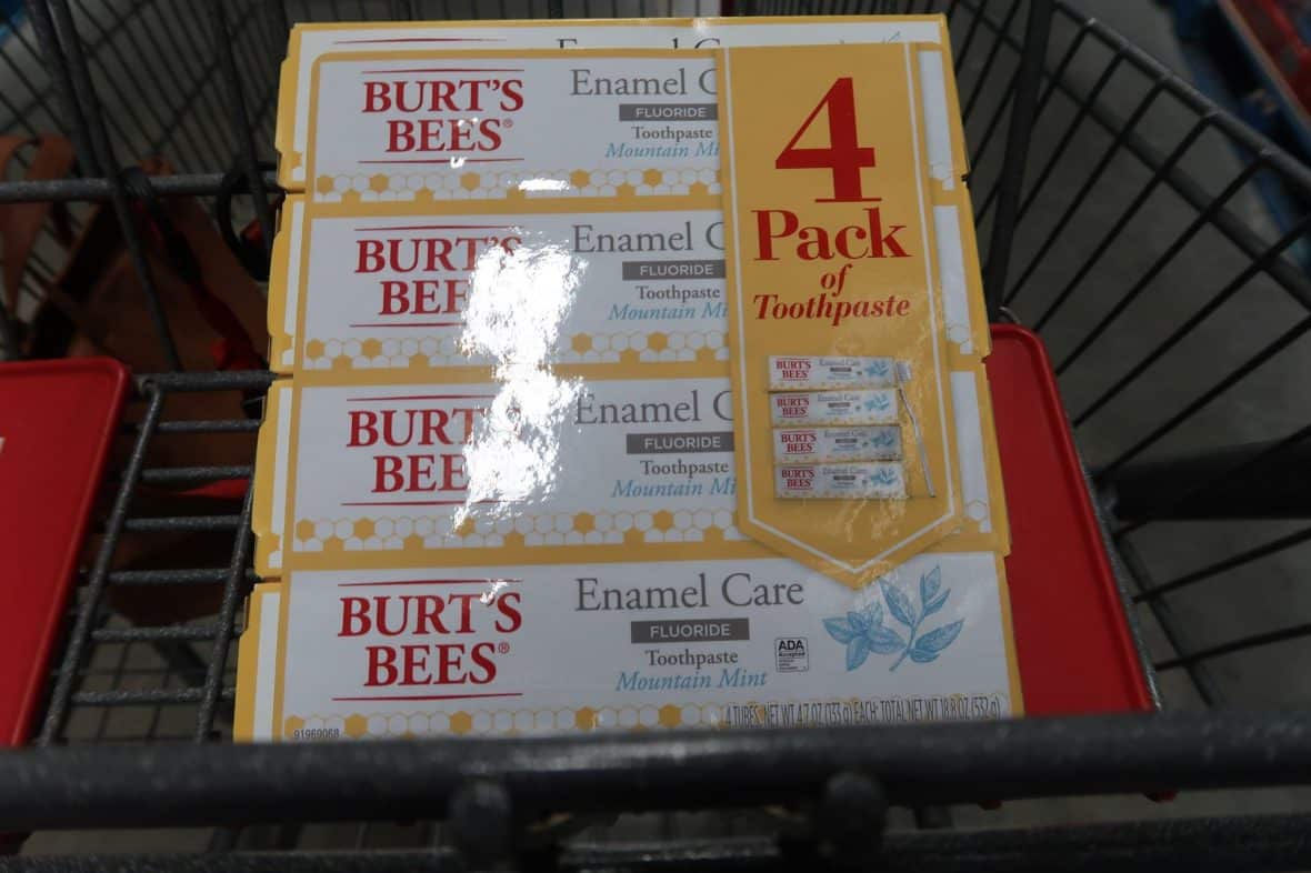 Burts Bees Toothpaste