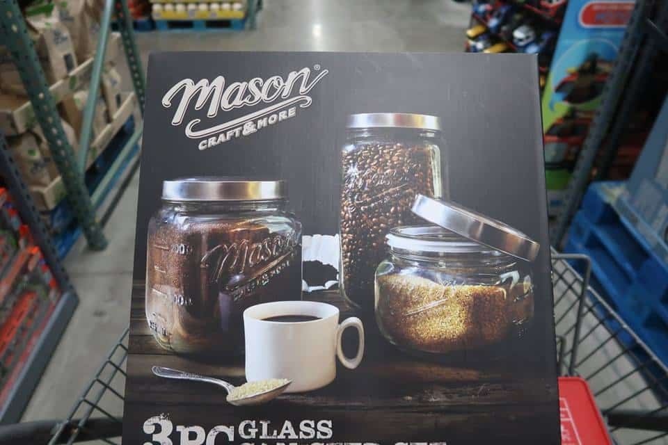 Mason Glass Canisters