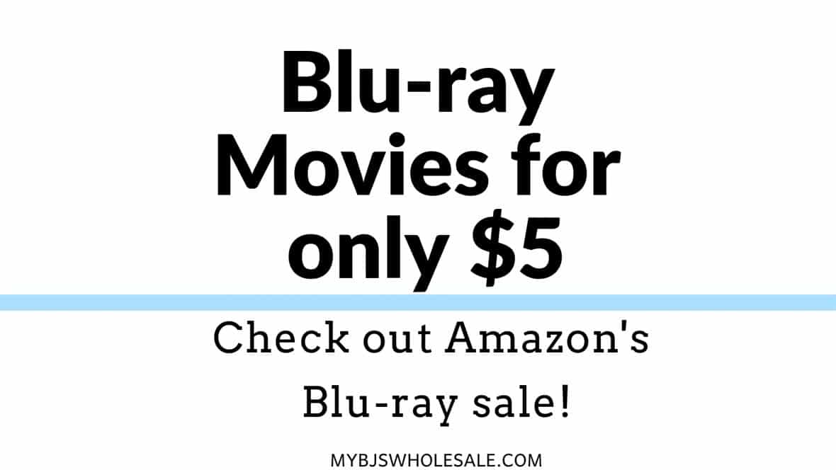 $5 Blu-rays on Amazon