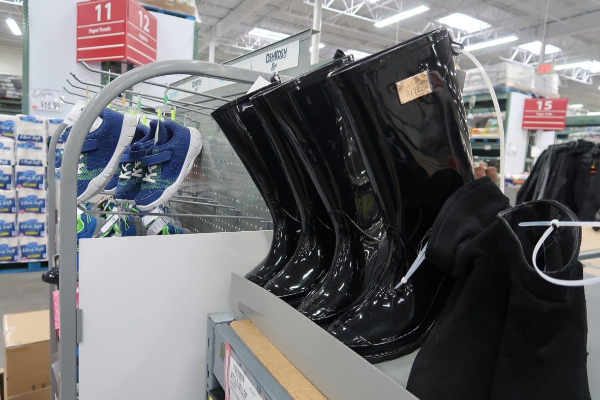 nicole miller rain boots deal at Bjs