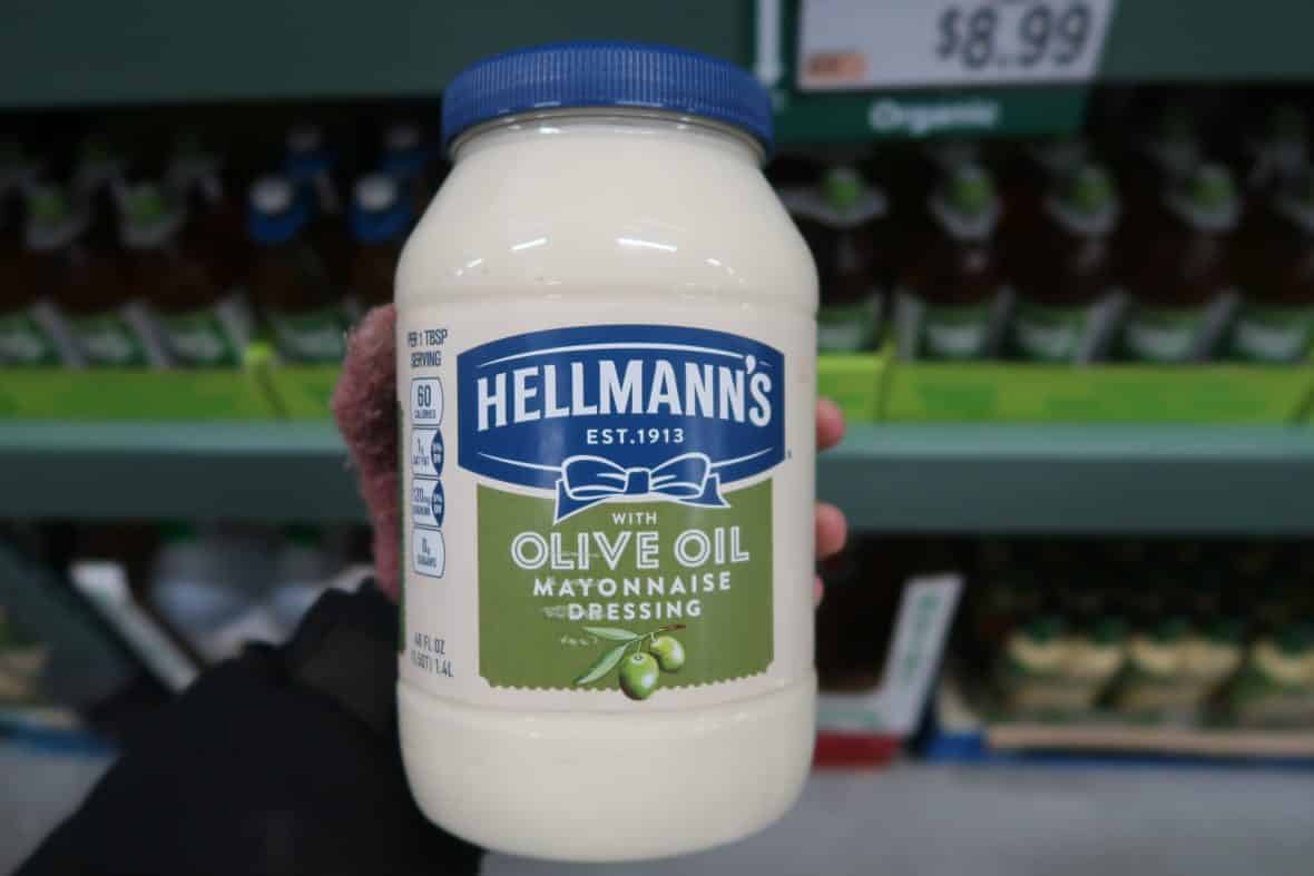hellmanns olive oil