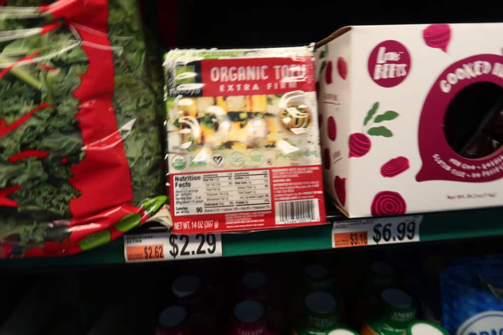 nasoya tofu at bjs