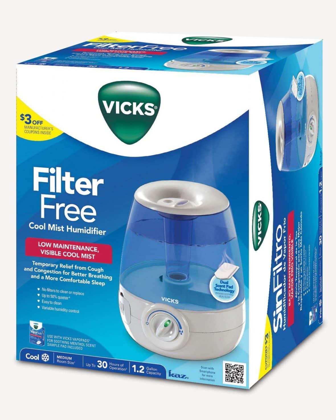 Vicks Filter-Free Humidifier