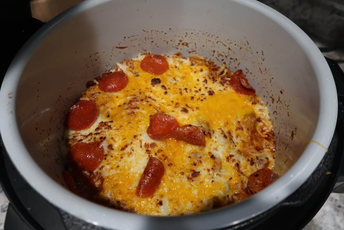 pepperoni pasta bake