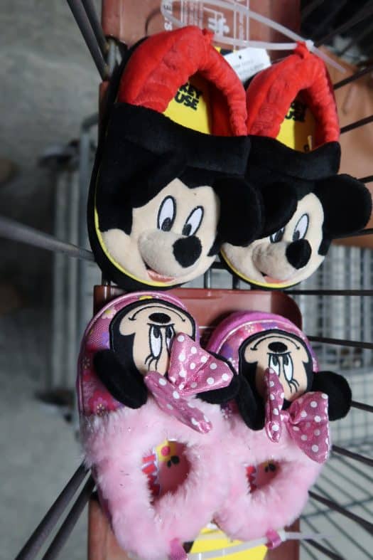 mickey and minnie mouse slippers at BJs deal