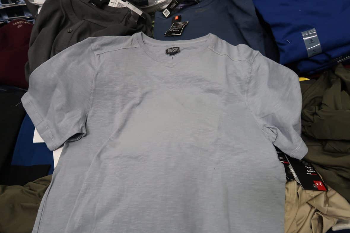 mens v neck t shirts deal at BJs