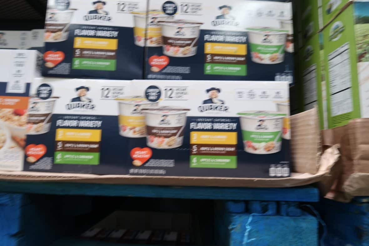 quaker oatmeal cups
