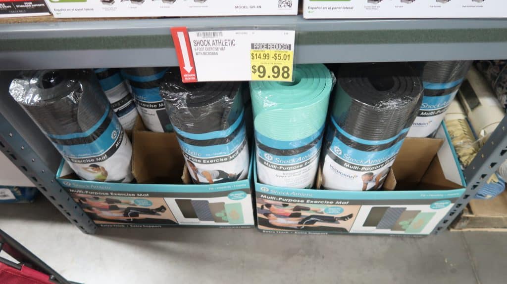 yoga mats on sale at BJs