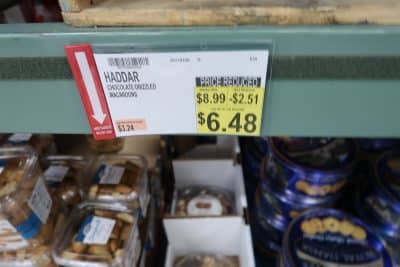 chocolate macaroon cookies at BJs