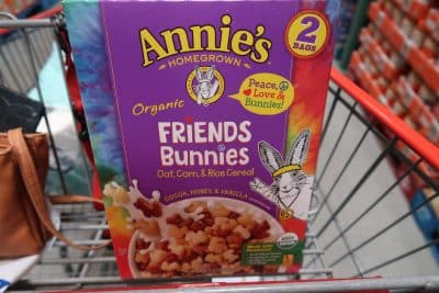 annie's bunnies cereal at Costco