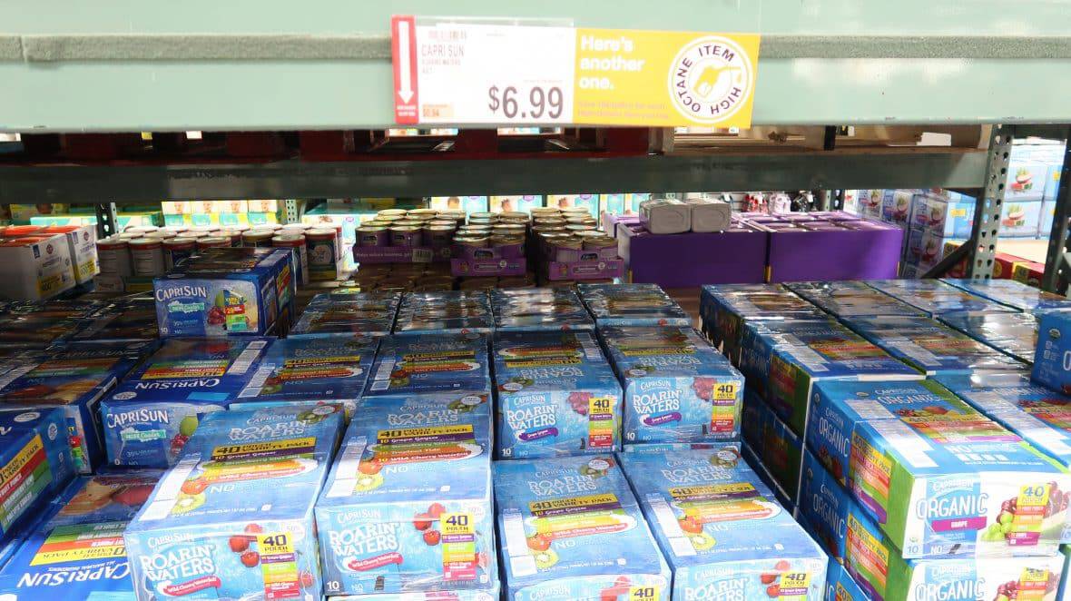 capri sun at BJs